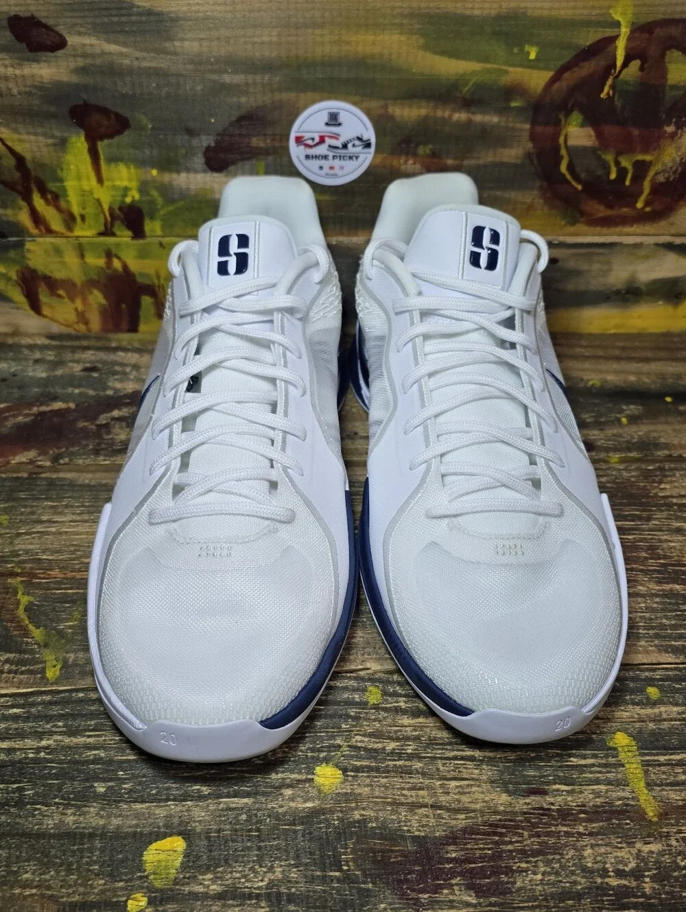 Nike Sabrina 2 TB Promo Shoes White Navy HM5038-101 Women 13.5 / Men 12 New